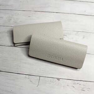 Cinzia Europa Eyeglass Sunglasses Case Lot Magnetic Flip Top Gray Unisex